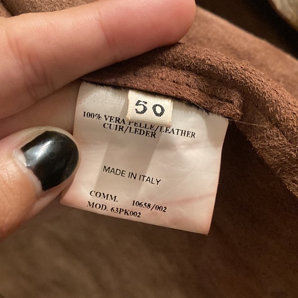 Emmanuel UNGARO leather unisex jacket - Picture 3 of 15